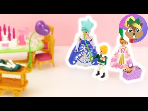 Playmobil FESTA DI COMPLEANNO della principessina | Buon Compleanno al castello con tanti regali