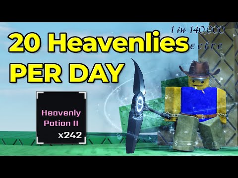How to Get 20 Heavenly Potions PER DAY in Sol's RNG