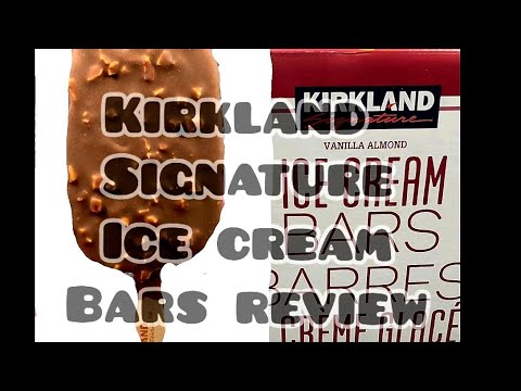 Costco Kirkland Brand Vanilla Chocolate Ice Cream Bars Review