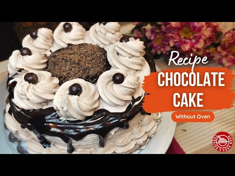 How to make Chocolate Cake without oven by Zubaida Cookbook