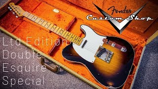 Video thumbnail for Fender Custom Shop Ltd Edition Double Esquire Special | MY NEW GUITAR by Rabea Massaad