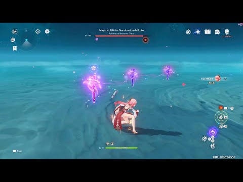 Solo Yae vs L90 Raiden Boss