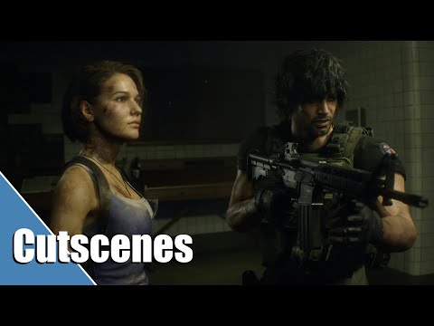 Resident Evil 3 Remake | HDR | Cutscenes, No Subtitles