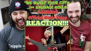 We Built This City ...on Sausage Rolls (MUSIC VIDEO) - LadBaby - REACTION!!!