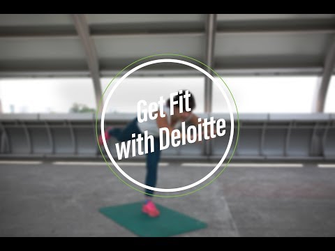 Get fit in 15 with Deloitte! Featuring pole vaulter Rachel Yang!
