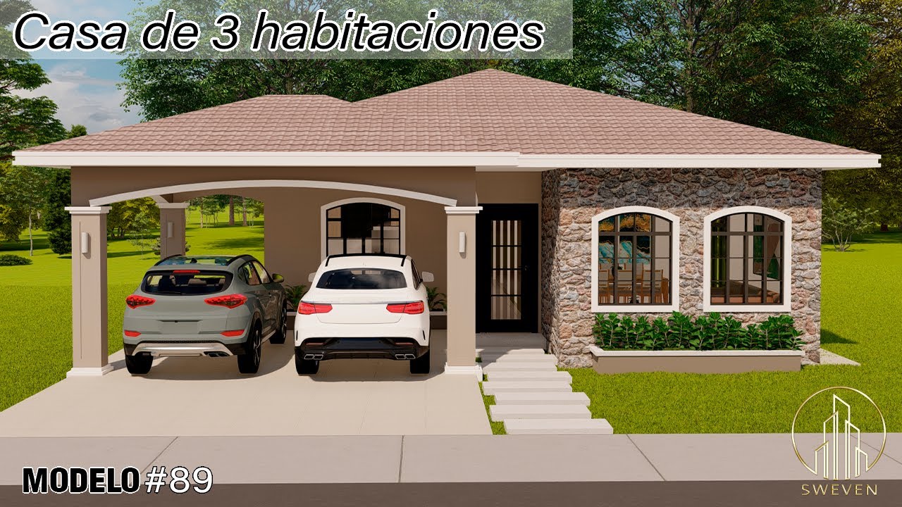 3-bedroom house | 2 bathrooms | living room | dining room | kitchen | laundry room | 2 parking sp...