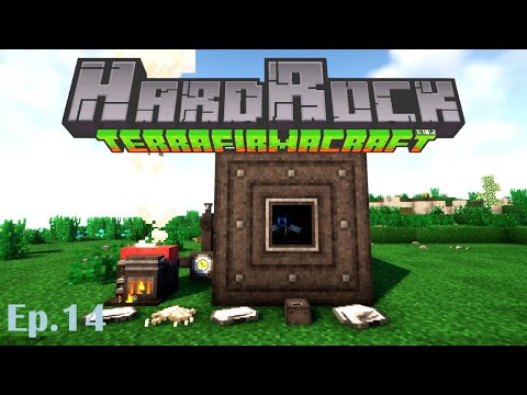 HardRock TerraFarmaCraft welding two ingots by high pressure is easier-Ep. 14@fortknightg