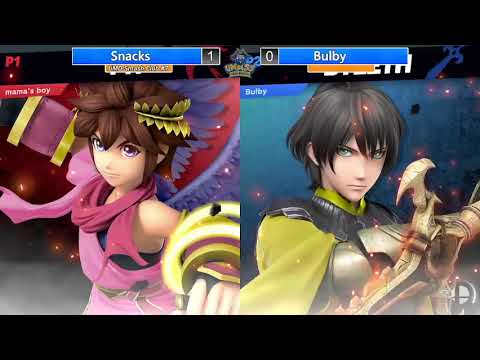 UMassD Smash Week #7 - Snacks (Bowser, Duck Hunt, Pit) vs. Bulby (Byleth) - Ultimate Winners Semis