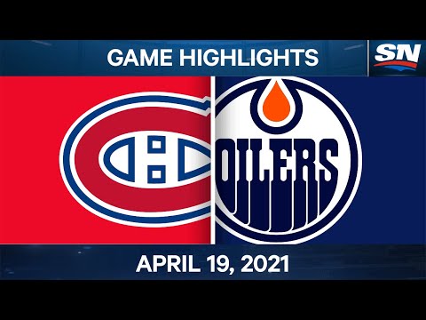 NHL Game Highlights | Canadiens vs. Oilers - Apr. 19, 2021