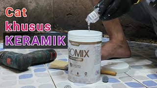 Solusi lantai kusam, cat khusus keramik Indana Promix #tips #lantaikusam #perawatanrumah