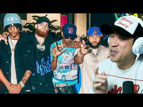 Coreano Loco reacciona a El Alfa, Hades66, Luis Brown, Lil Naay 😂🔥 La Patrulla