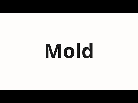 How to pronounce Mold