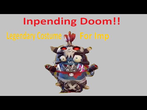 Plants Vs Zombies Battle For Neighborville - Inpending Doom Legendary Costume For Imp