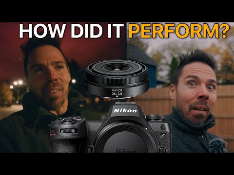 Video thumbnail for Nikon Nikkor Z 26 mm f/2.8 review 1