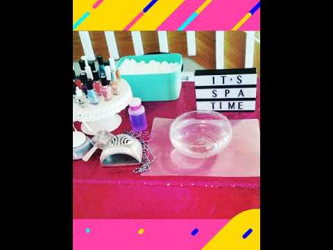 Ciara's 10th Birthday Spa Party