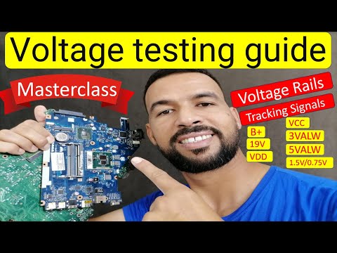 Complete Guide to Voltage Rails in Laptop Motherboard – Voltage testing guide