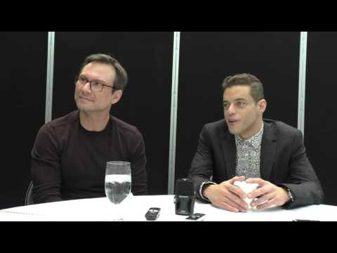 NYCC 2015:  Mr. Robot - Christian Slater, Rami Malek -- Get Ready for Season 2
