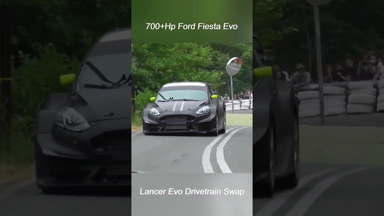 700+Hp Ford Fiesta Evo Monster Sound!! #shorts