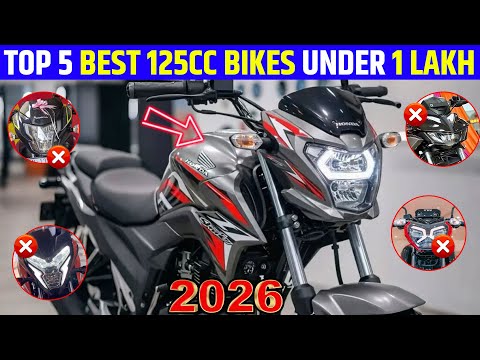 Top 5 Best 125cc Bikes Under ₹1 Lakh in India 2026 | Best Picks & Review