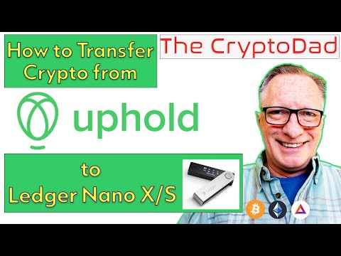 Transfer Ethereum, BAT & Bitcoin from Uphold to Ledger Nano | Secure Your Cryptos 🔐