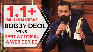 Best Actor- Web Series award for "Aashram" | Bobby Deol | DPIFF 2021