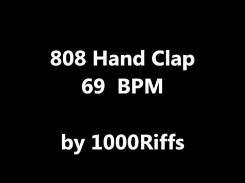 808 Hand Clap : 69 BPM - Beats Per Minute
