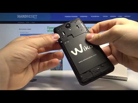 Установка SIM-карты и карты памяти на Wiko Harry / Как вставить симку и флешку в Wiko Harry?
