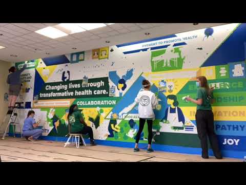 UAB SHP Mural Timelapse