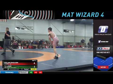 Mat 2 120 Dylan Ragusin Illinois Vs TJ Long Oklahoma Outlaws 1