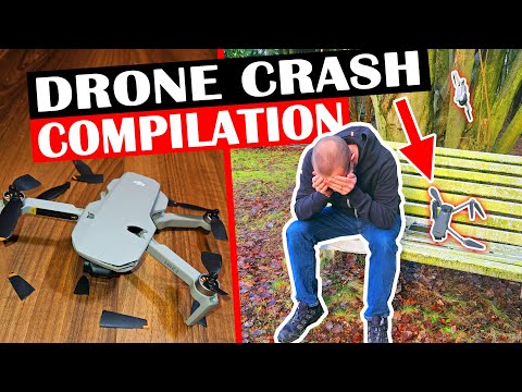 EPIC DRONE FAILS: 73% of These DJI Crashes Will Leave You SPEECHLESS! 🚨