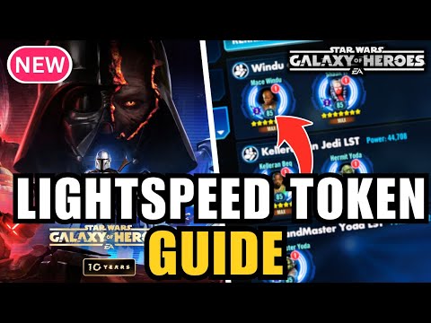 Fastest Way To Unlock The New Jedi Lightspeed Tokens In SWGOH