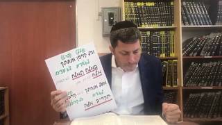 דף יומי מנאכוס דף 20 מאת ר' אלי סטפנסקי (חמש הדקות הראשונות באיכות ירודה)