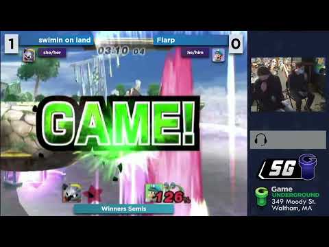 SG 27.17 WS - swimin on land (Meta Knight) vs Flarp (Luigi)