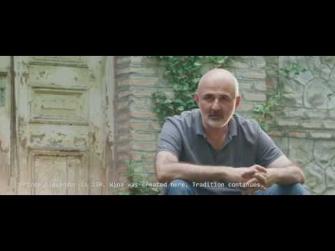 Prince Alexander Chavchavadze Tsinandali Estate wine commercial  [ENG subtitles]