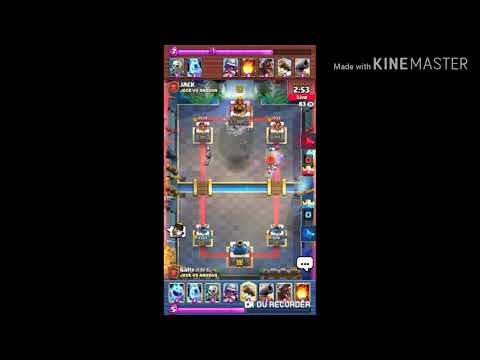 JACK 2.6 VS GALLY CR 2.6  CLASH ROYALE