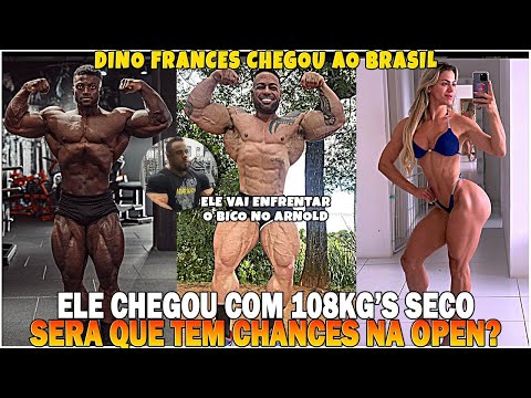 WILL DINO FRANCÊS COMPETE IN THE ARNOLD CLASSIC BRAZIL OPEN? HE HAS ARRIVED IN BRAZIL