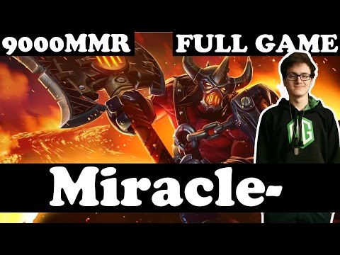Miracle- 9011 MMR Plays Axe Vol 3 - FULL GAME - Ranked Gameplay - Dota 2