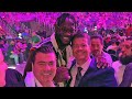 DEONTAY WILDER ARRIVES TO CHEER ON LUIS ORTIZ VERSUS ANDY RUIZ JR - EMBRACED BY FANS IN LOS ANGELES