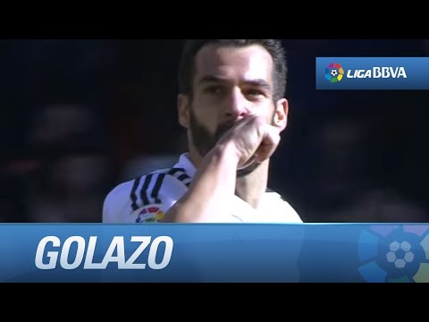 Golazo de Negredo (1-1) Valencia CF - Rayo Vallecano