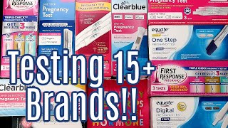 BEST & WORST PREGNANCY TESTS | BEFORE MISSED PERIOD 11DPO | JAKS Journey [CC]