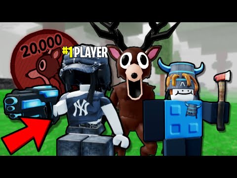 I Played WITH the #1 LEADERBOARD PLAYER in 99 Nights in the Forest!