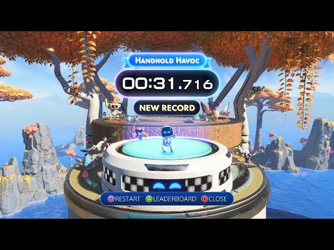 ASTRO BOT Handhold Havoc Speedrun in 31.716 - Former World Record!
