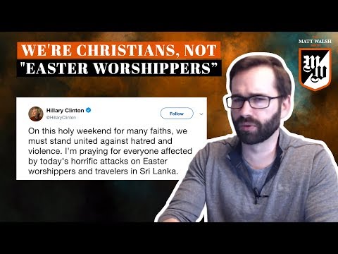 We're Christians, Not 'Easter Worshippers' | The Matt Walsh Show Ep. 244