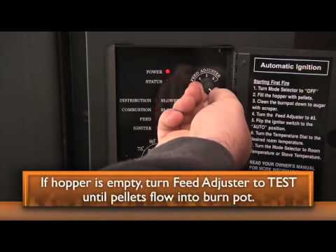 Harman® P-Series Pellet Stove Operation Video