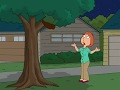 Family Guy   Peter hides in a tree