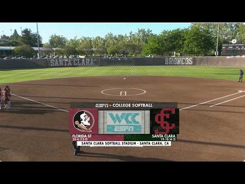 Florida State vs Santa Clara | 4-8-2026 | College Softball Full Game Replay