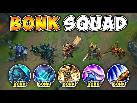A YOUTUBE COMMENT BEGGED US TO PLAY THE BONK SQUAD... SO WE TRIED IT