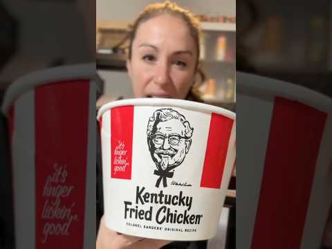 How To REVIVE Leftover KFC Chicken! #kfc #foodhack