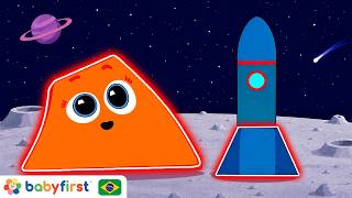 O seu bebê conhece as formas? Desenhos animados educativos para aprender já! | BabyFirst Brasil
