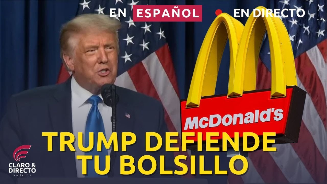 EN VIVO: Trump habla sobre economía y valor en McDonald’s Impact Summit